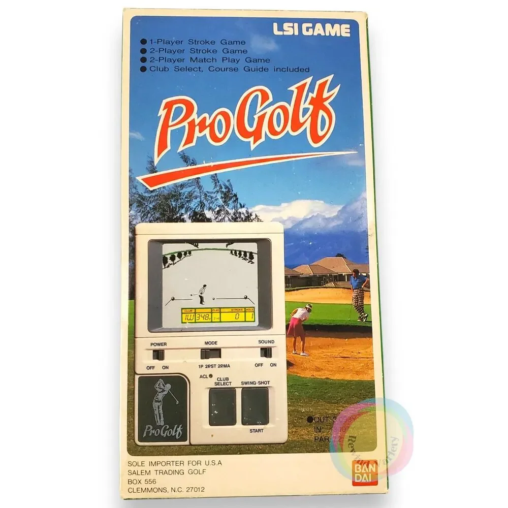Bandai Vintage 1984 Pro Golf LSI Game Boxed